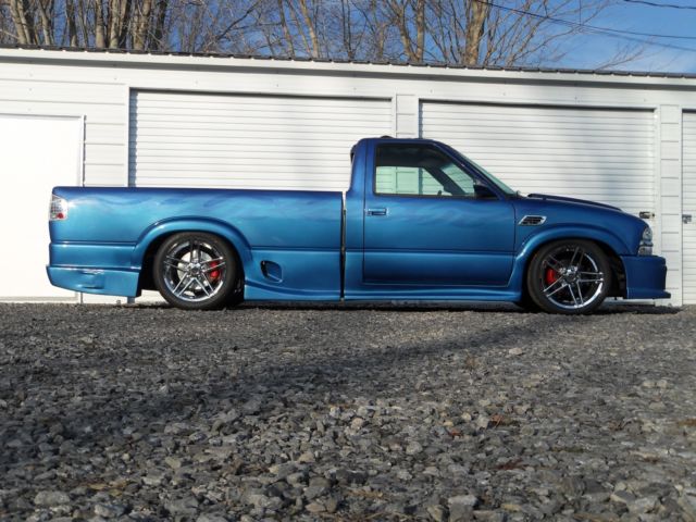 1994 Blue Chevrolet S-10 Standard Cab Pickup