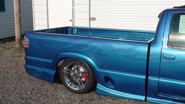 1994 Blue Chevrolet S-10 Standard Cab Pickup