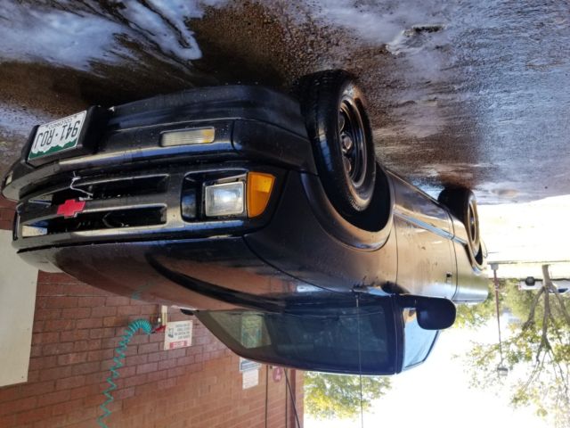 1994 Black Chevrolet S-10 Standard Cab Pickup