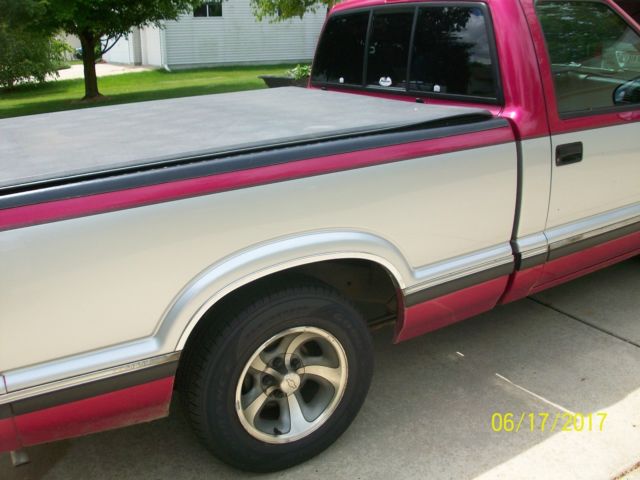 1994 Burgundy Chevrolet Other Pickups Cab & Chassis