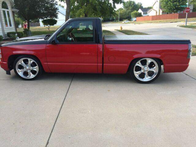1994 red /black Chevrolet Silverado 1500 regular cab