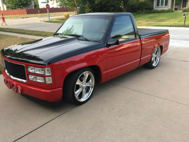 1994 red /black Chevrolet Silverado 1500 regular cab