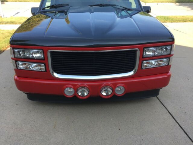 1994 red /black Chevrolet Silverado 1500 regular cab