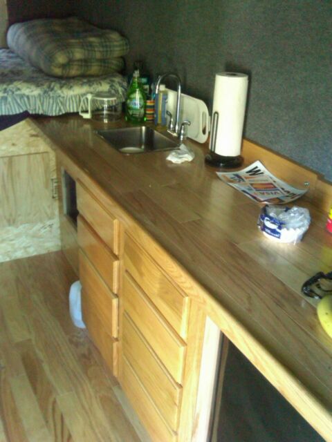 1994 white Chevrolet P30 Step Van