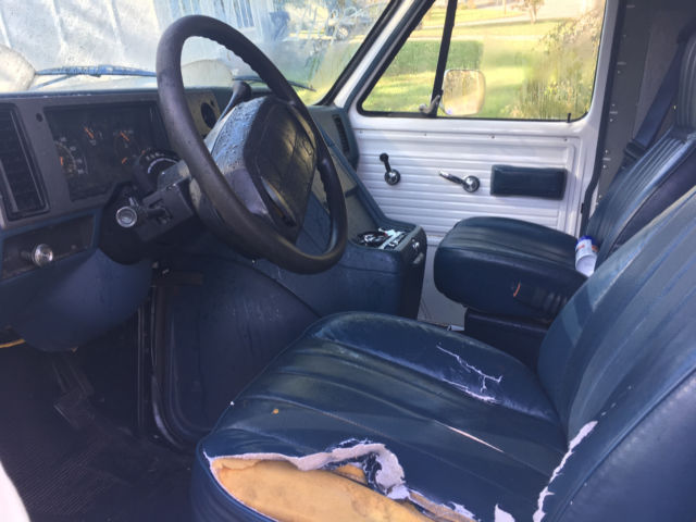 1994 White Chevrolet G20 Van VAN
