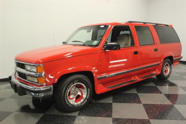 1994 Red Chevrolet Suburban SUV