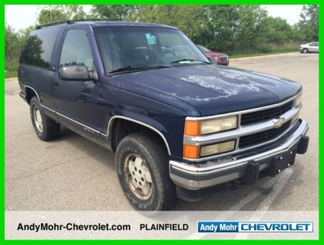1994 Blue Chevrolet Blazer SUV