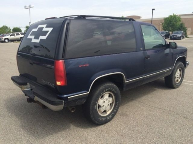 1994 Blue Chevrolet Blazer SUV