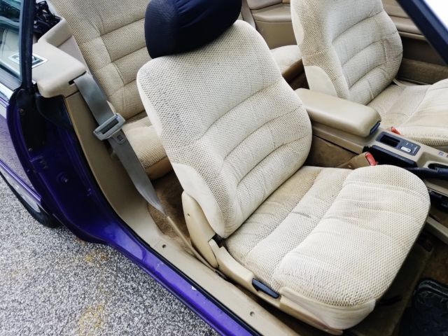 1994 Purple Chrysler LeBaron Convertible