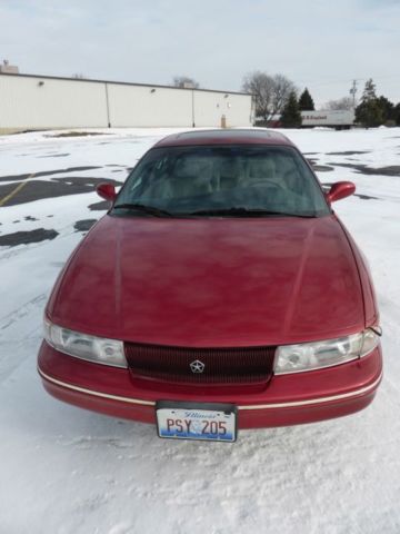 1994 Red Chrysler LHS Sedan