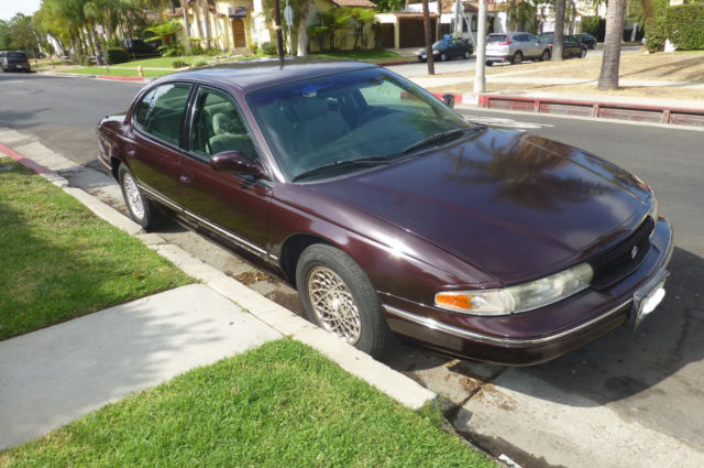 1994 Burgundy Chrysler LHS Coupe