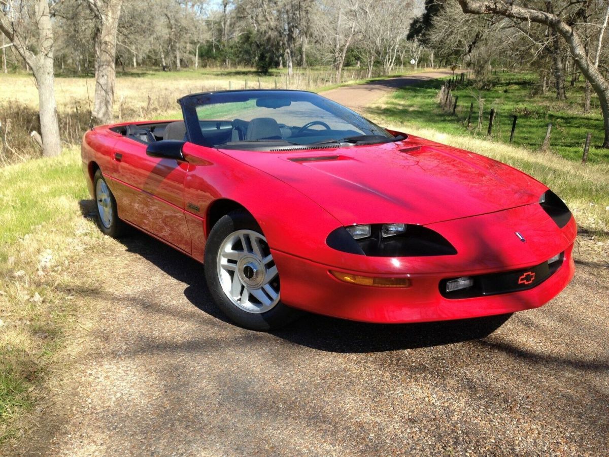 1994 Red Chevrolet Camaro Convertible