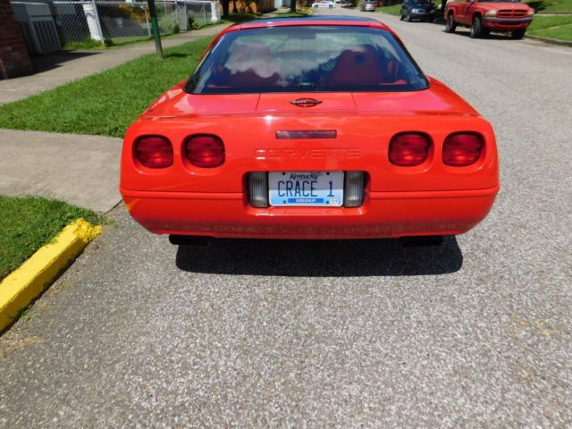 1994 Red Chevrolet Corvette Hatchback