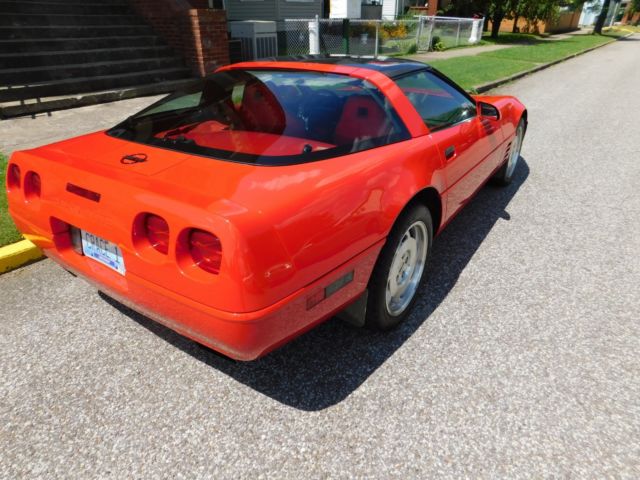1994 Red Chevrolet Corvette Hatchback