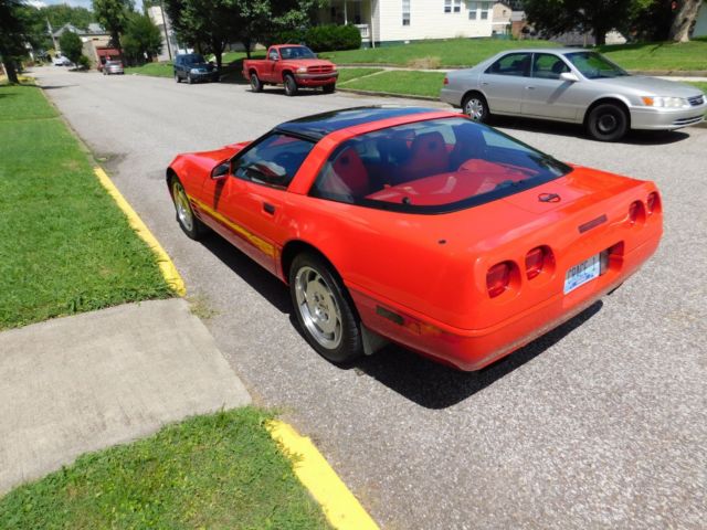 1994 Red Chevrolet Corvette Hatchback