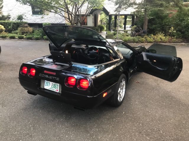 1994 Black Chevrolet Corvette Convertible
