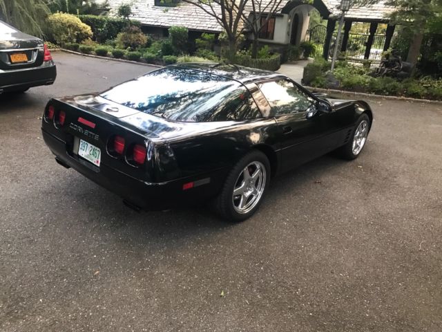 1994 Black Chevrolet Corvette Convertible