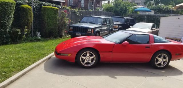 1994 Red Chevrolet Corvette Coupe