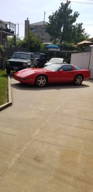 1994 Red Chevrolet Corvette Coupe