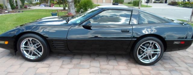 1994 Black Chevrolet Corvette Targa removable top
