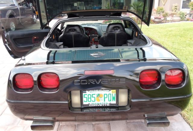 1994 Black Chevrolet Corvette Targa removable top