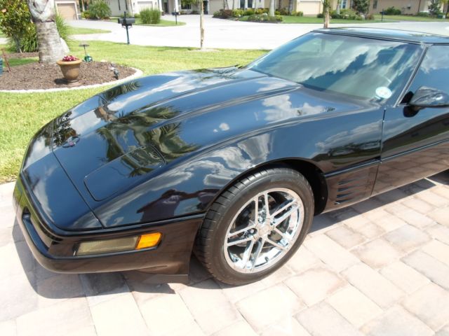 1994 Black Chevrolet Corvette Targa removable top