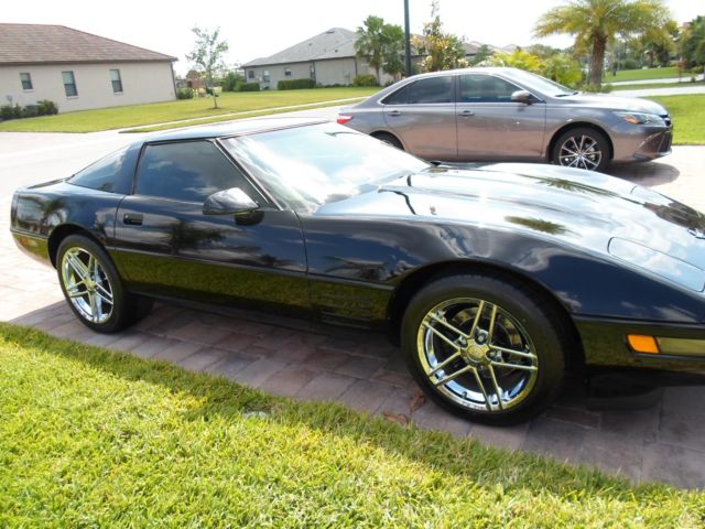 1994 Black Chevrolet Corvette Targa removable top