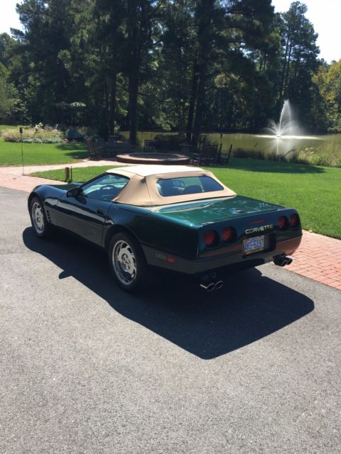 1994 Green Chevrolet Corvette Convertible