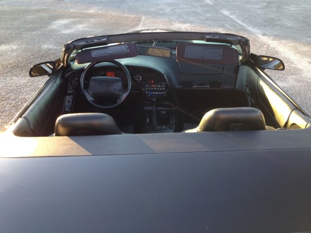 1994 Black Chevrolet Corvette Convertible