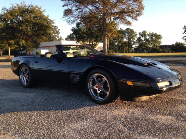 1994 Black Chevrolet Corvette Convertible