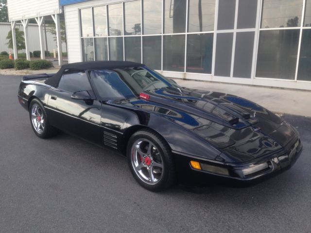 1994 Black Chevrolet Corvette Convertible