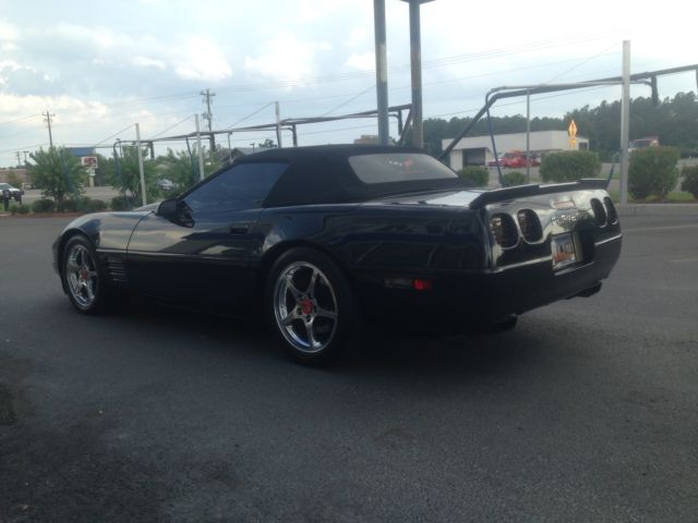 1994 Black Chevrolet Corvette Convertible