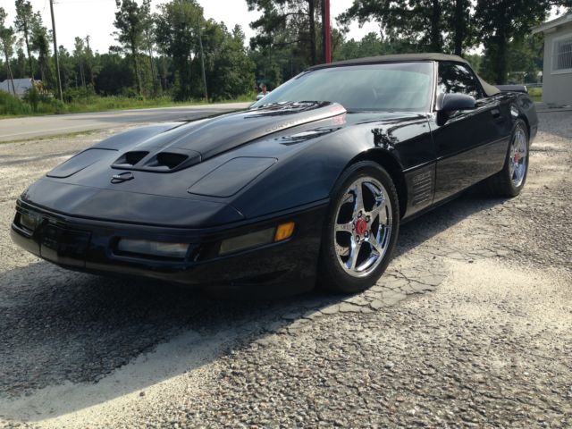 1994 Black Chevrolet Corvette Convertible