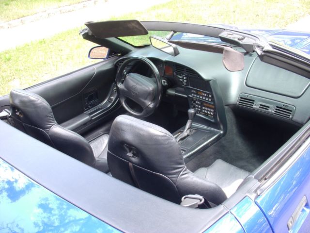 1994 Blue Chevrolet Corvette Convertible