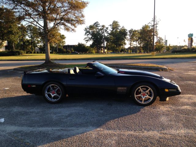 1994 Black Chevrolet Corvette Convertible