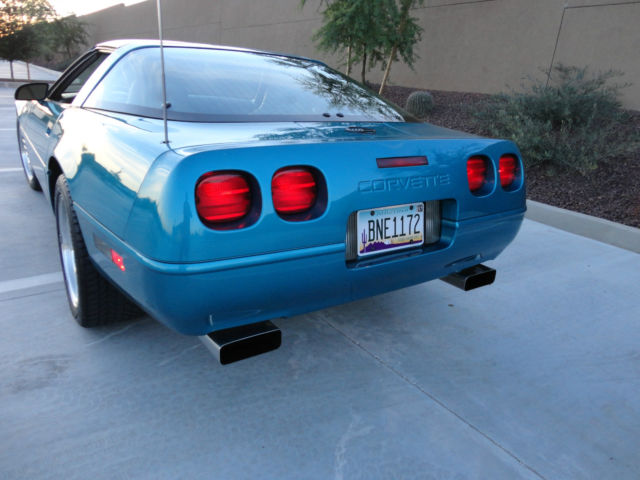 1994 Bright Aqua Chevrolet Corvette Coupe