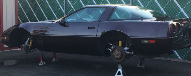 1994 Purple Chevrolet Corvette Coupe