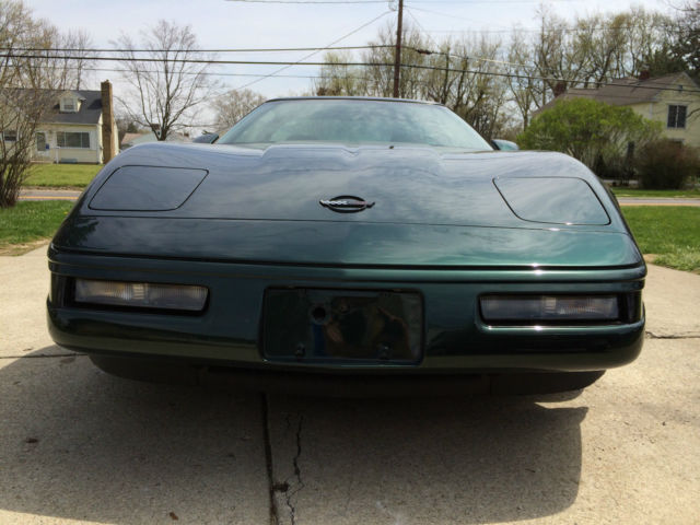 1994 Polo Green Chevrolet Corvette Coupe