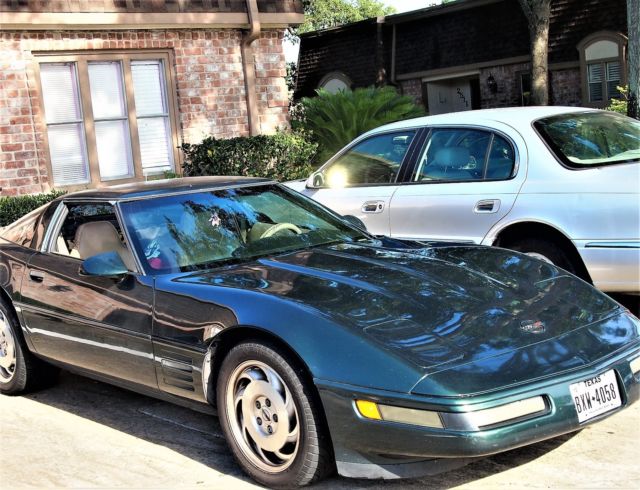 1994 Green Chevrolet Corvette Convertible