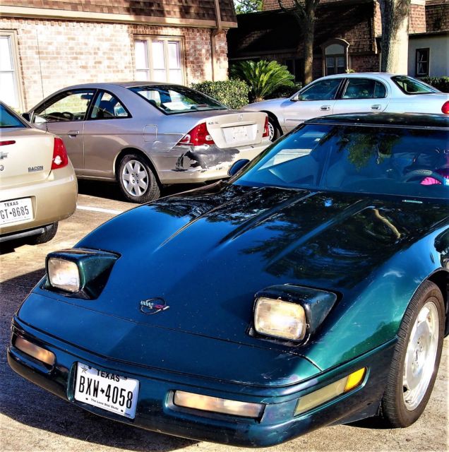 1994 Green Chevrolet Corvette Convertible
