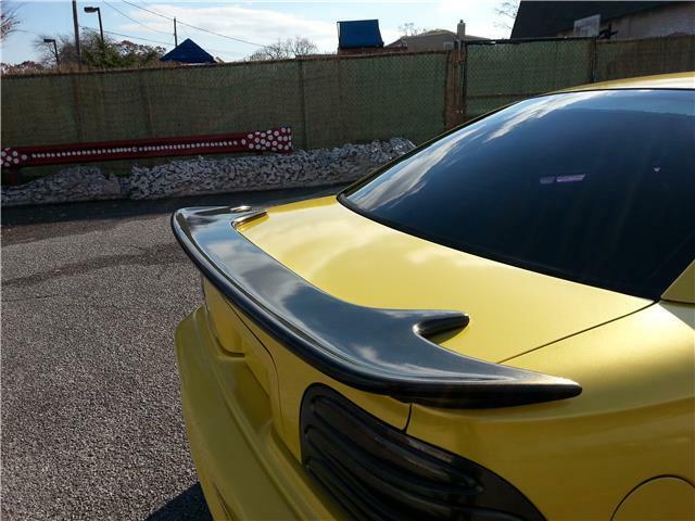 1994 Yellow Ford Mustang custom