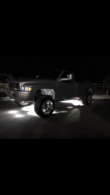 1994 Silver Dodge Ram 2500 Standard Cab Pickup