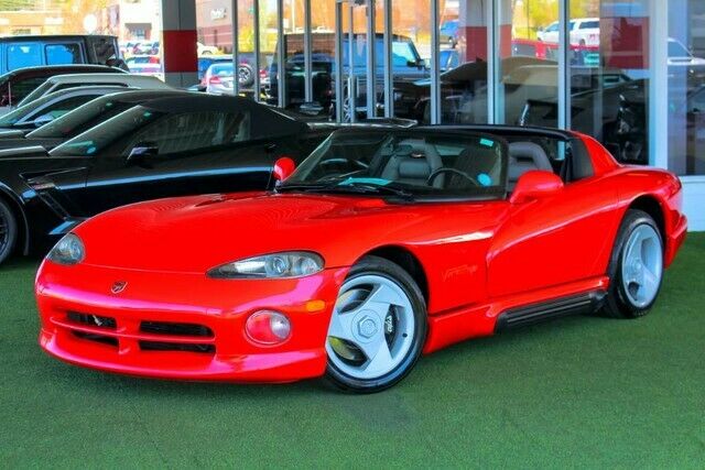 1994 Red Dodge Viper Convertible