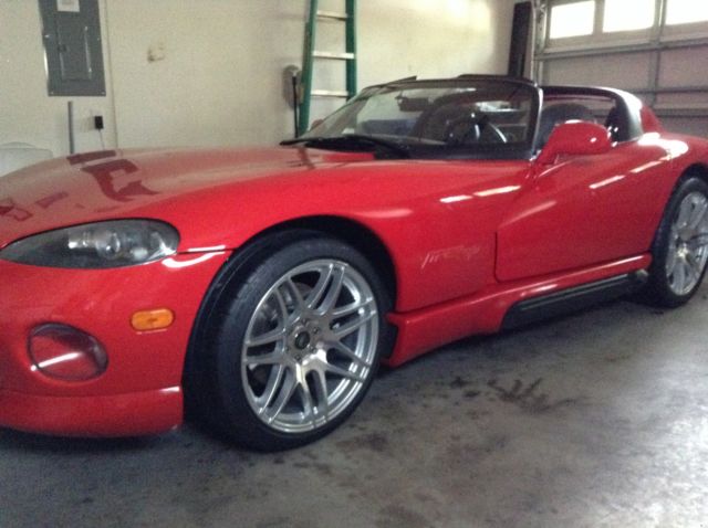 1994 Red Dodge Viper Convertible
