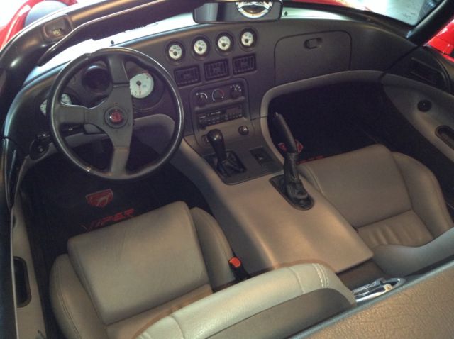 1994 Red Dodge Viper Convertible