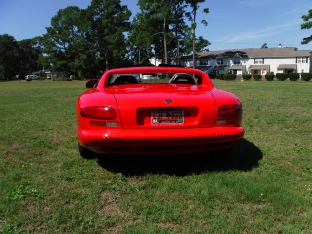 1994 Red Dodge Viper Convertible