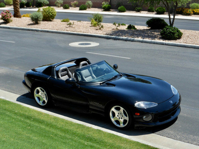 1994 Black Dodge Viper Coupe