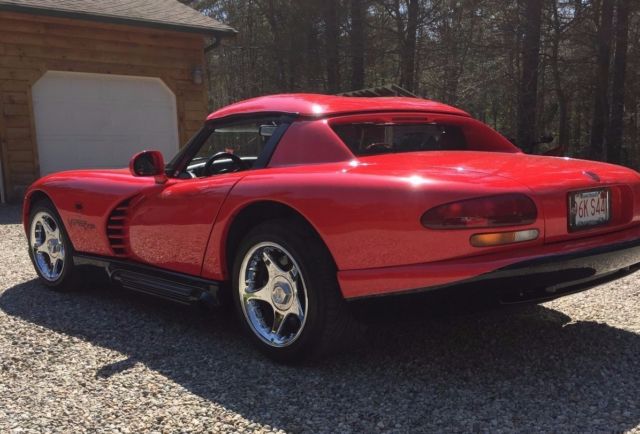 1994 Red Dodge Viper Coupe