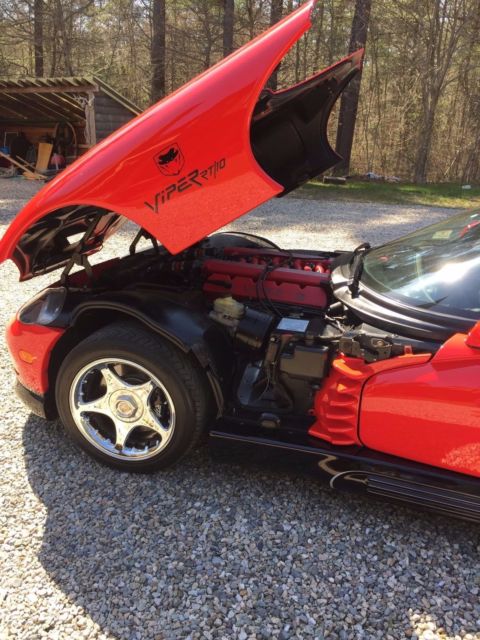 1994 Red Dodge Viper Coupe
