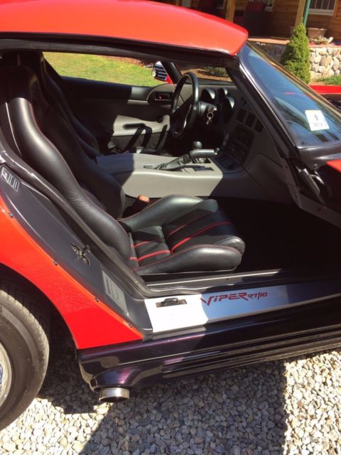 1994 Red Dodge Viper Coupe